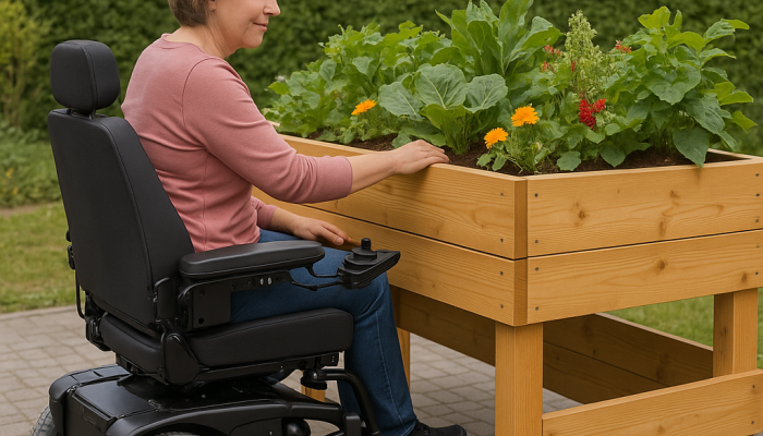 Barrierefreies Gärtnern