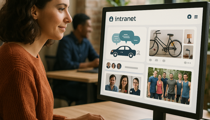 Intranet als digitale Begegnungsplattform für Mitarbeitende