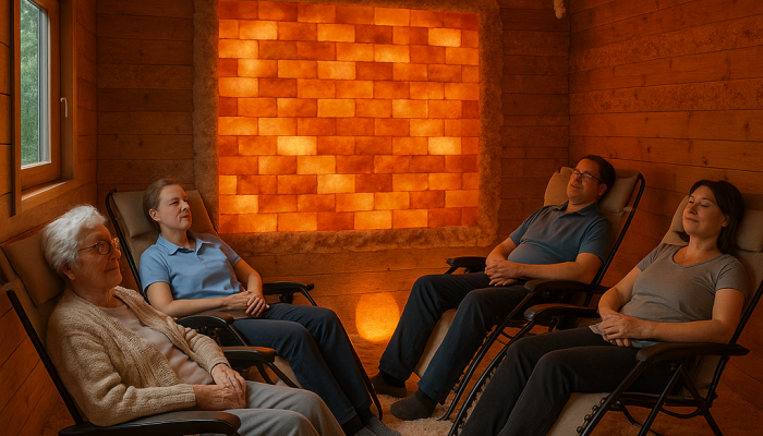 Salzgrotte für Bewohner*innen und Mitarbeiter*innen