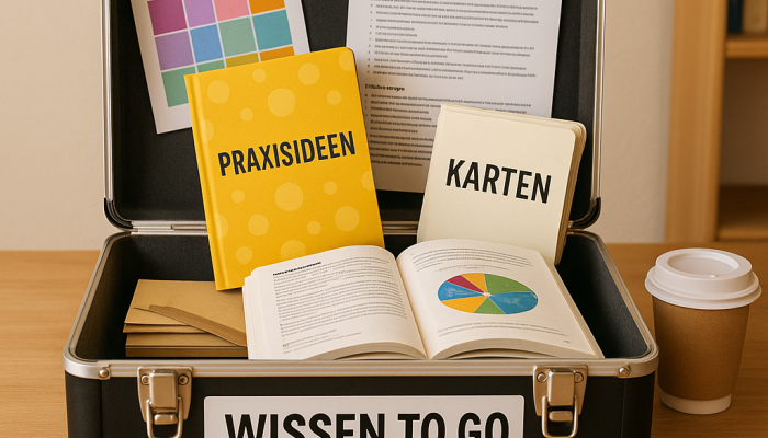 Wissen to Go – Der Themenkoffer für nachhaltige Team-Weiterbildung