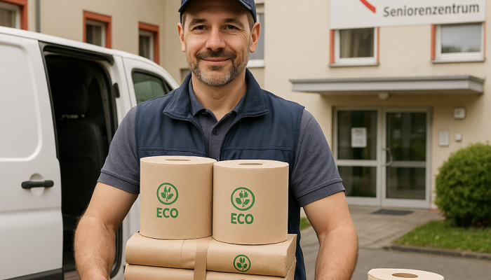 zentraler Lieferant für Öko Papier